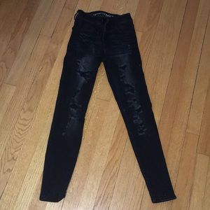 American eagle high waisted jeans short